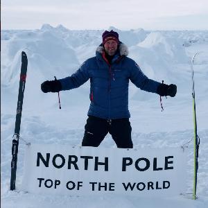 SO GOOD WILL GREENWOOD TOOK IT TO THE NORTH POLE