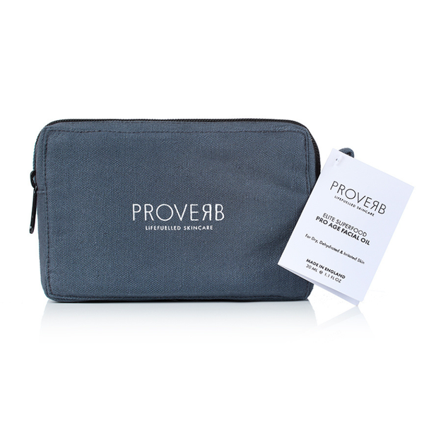 Proverb clean skincare facial oil texture close-up