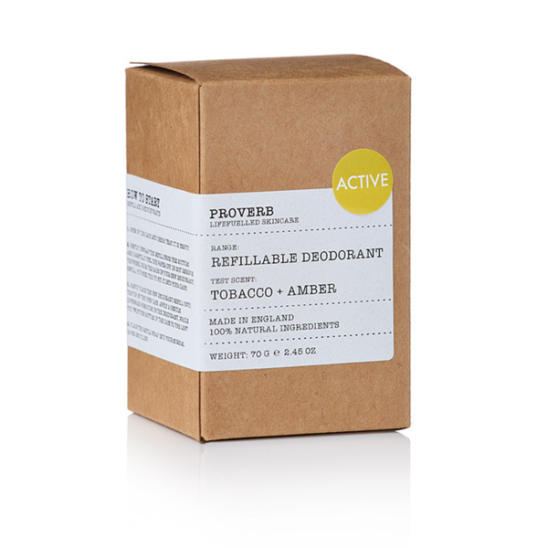 Limited Edition Deodorant Refills - Tobacco & Amber