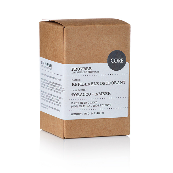 Limited Edition Deodorant Refills - Tobacco & Amber