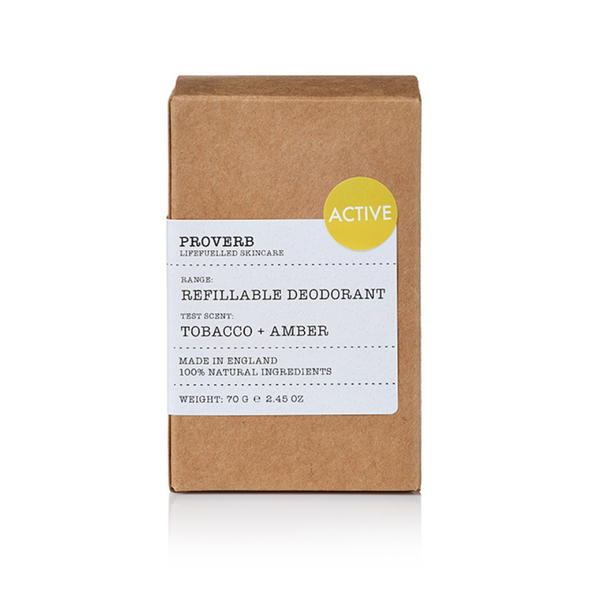 Limited Edition Deodorant Refills - Tobacco & Amber