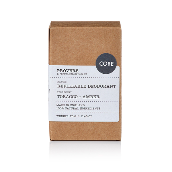 Limited Edition Deodorant Refills - Tobacco & Amber