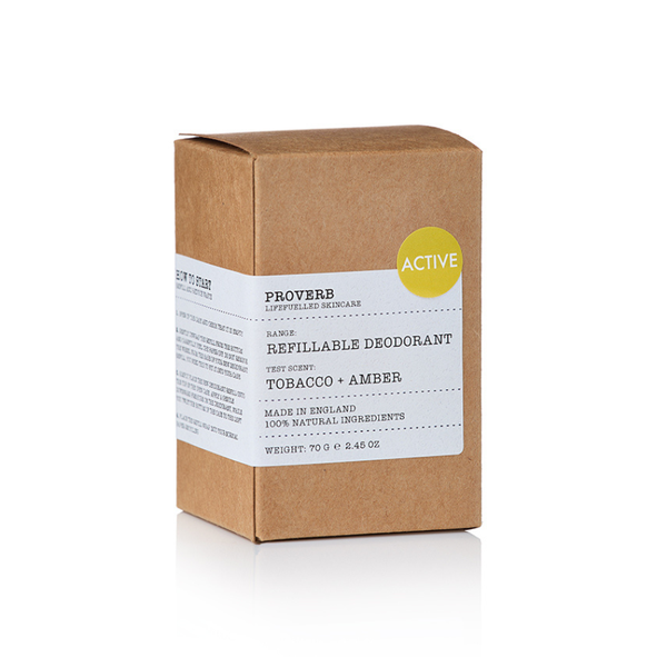 Limited Edition Deodorant Refills - Tobacco & Amber