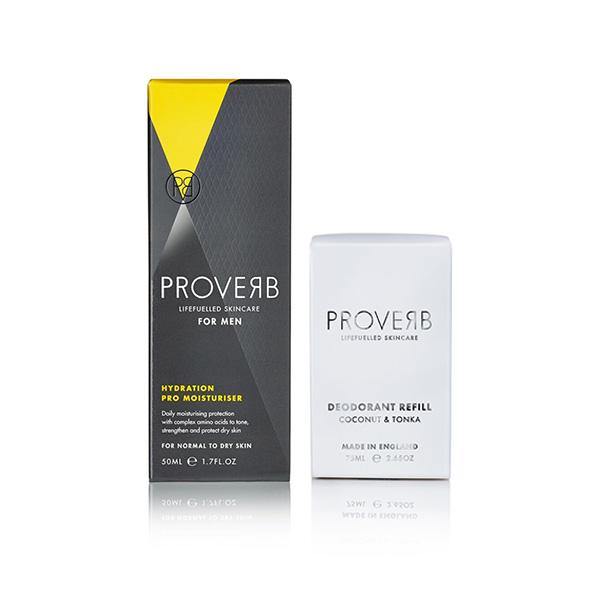 Hydration Pro Moisturiser + FREE Refillable Natural Deodorant - Proverb