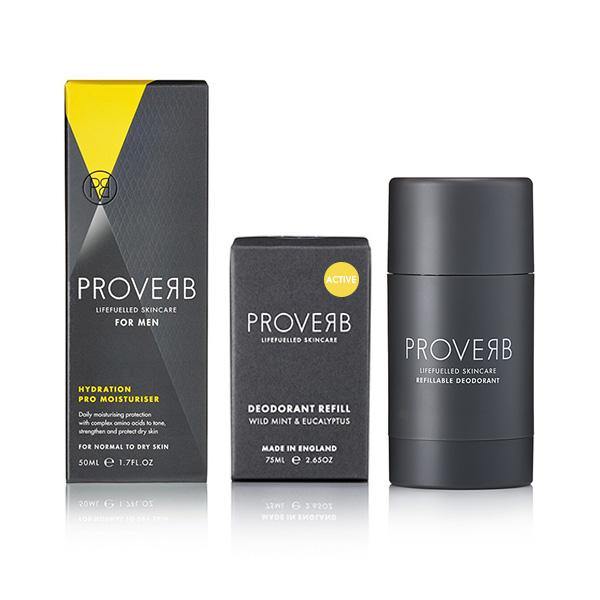 Hydration Pro Moisturiser + FREE Refillable Natural Deodorant - Proverb