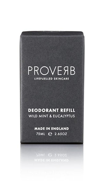 Deodorant REFILL (Wild Mint & Eucalyptus) - Proverb